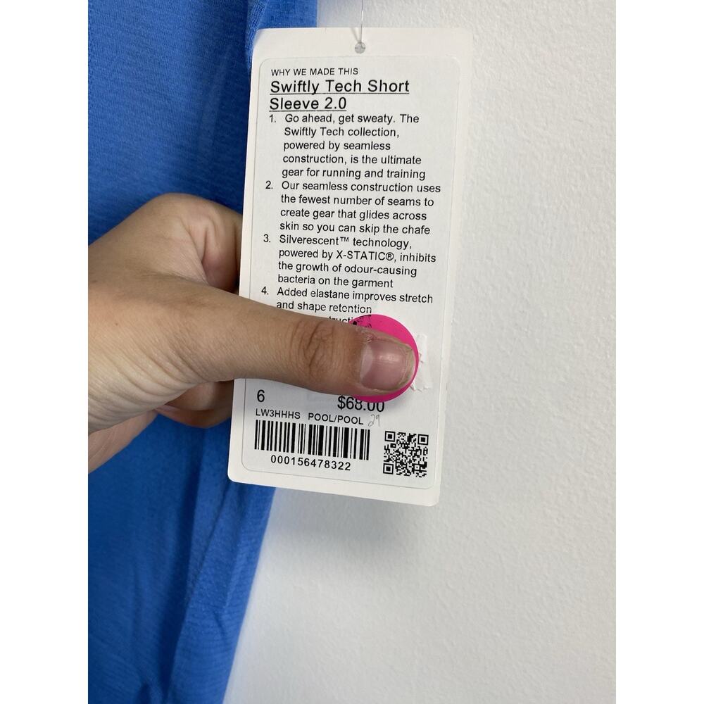 Lululemon Swiftly Tech Size 6 - Picture 3 of 3